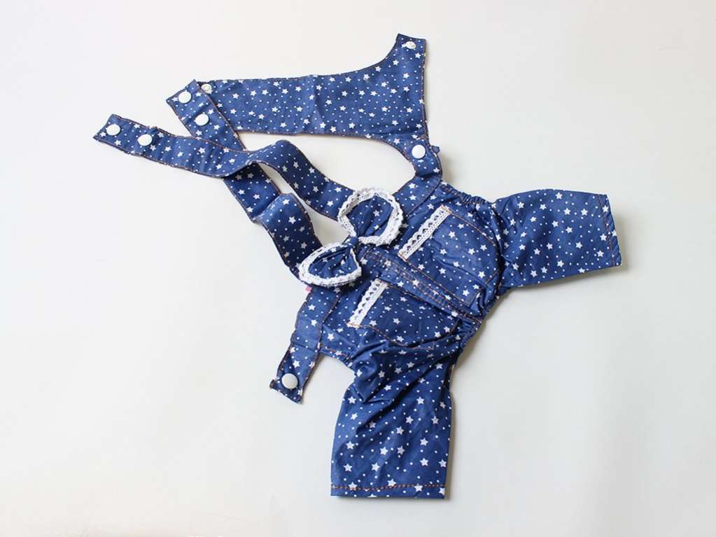 Джинсы для собак Pet Звездное небо