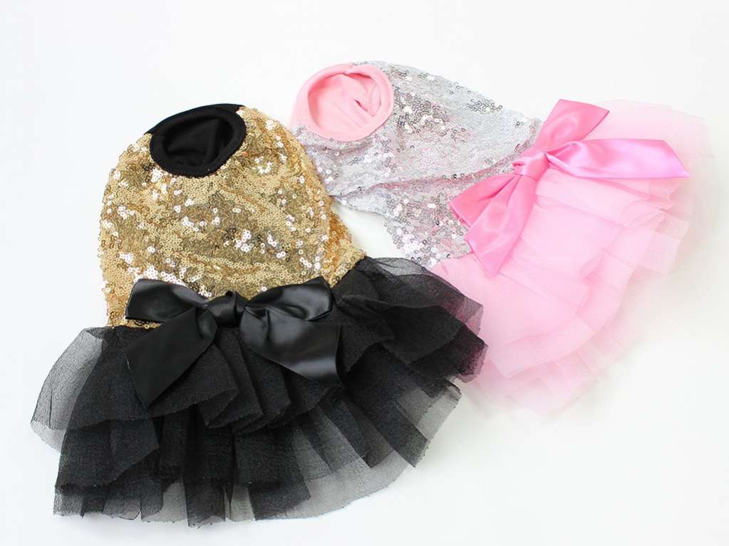 Праздничное платье для собак Волшебное мерцание