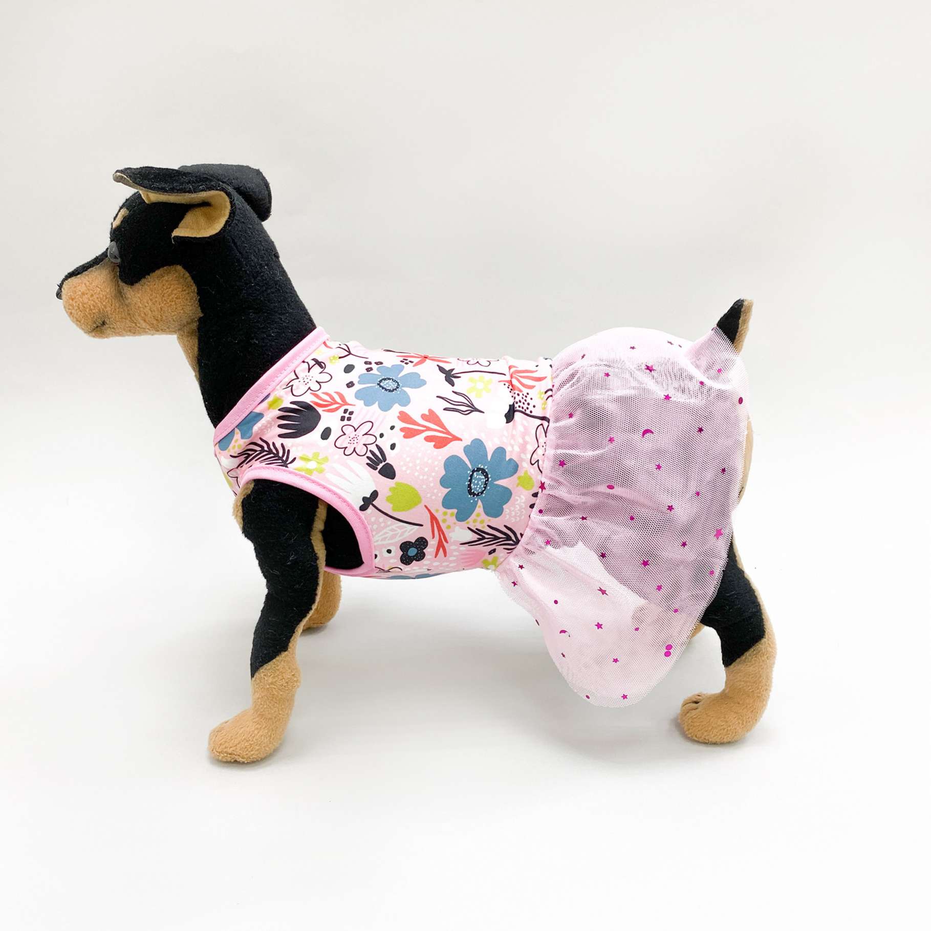 Платье Pet Цветочки