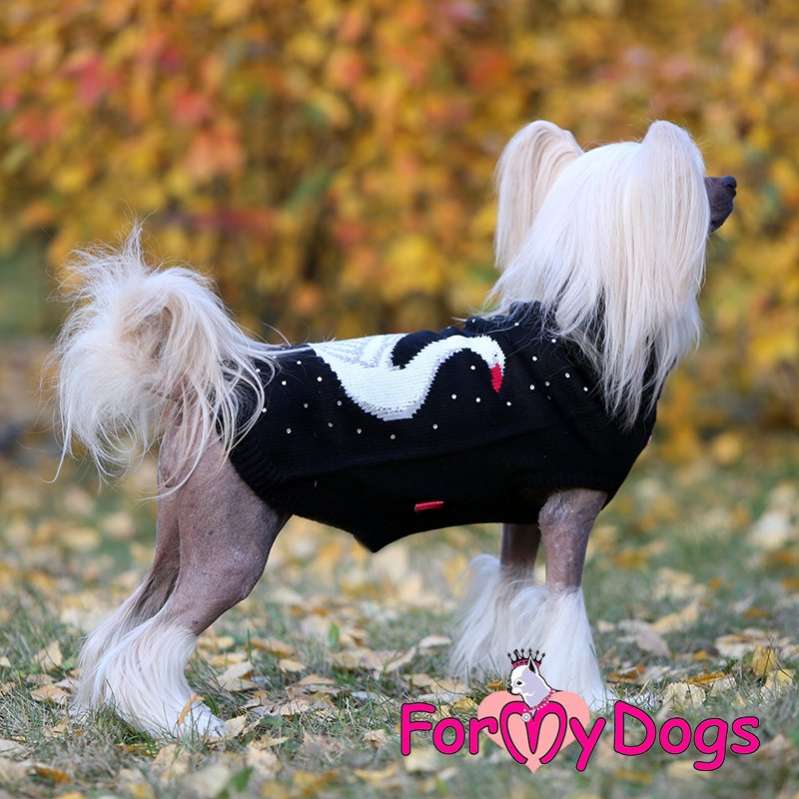 Свитер для собак ForMyDogs Лебедь