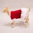 Шерстянное платье для собак Puffy Скарлет