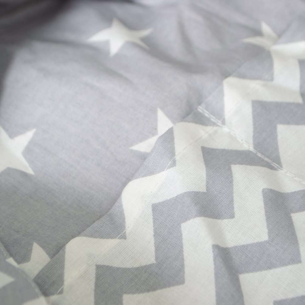 Гамак для собак летний Puffy Светло серый Зигзаг