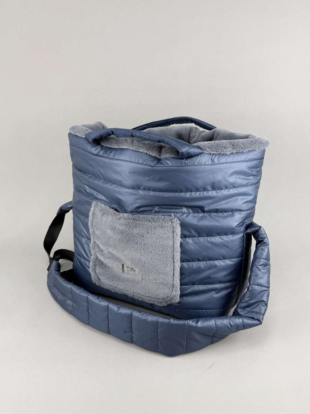 Сумка для собак Мешок Puffy Уют с регулятором синяя