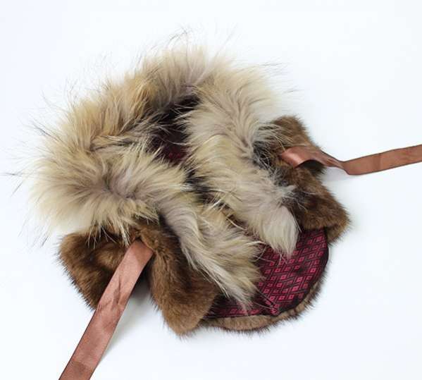 Шуба для собак для собак с капюшоном Шик