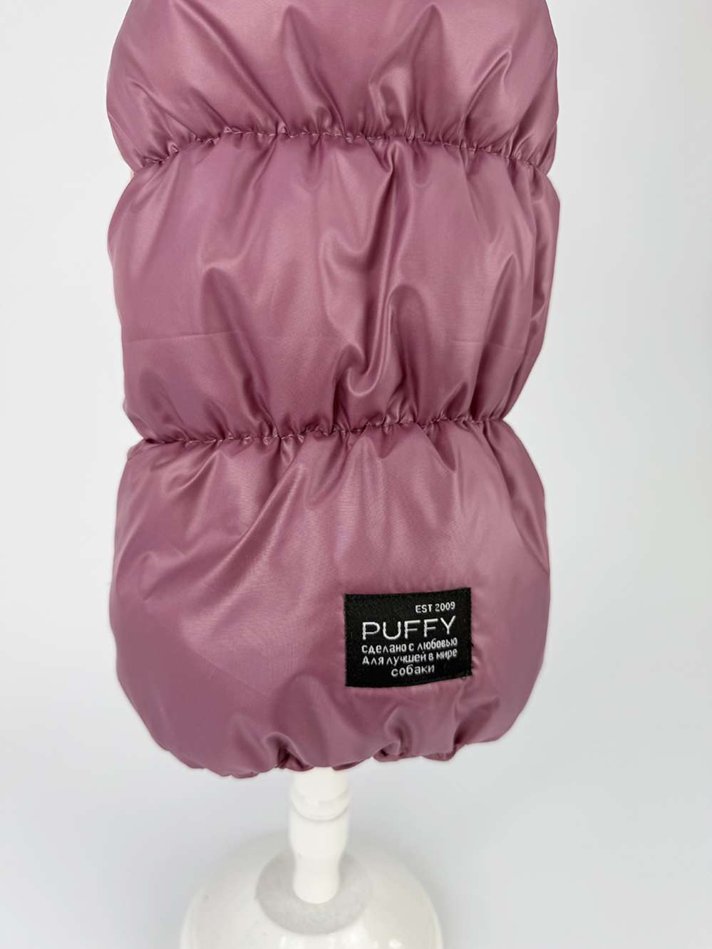 Жилетка Puffy Рич брусника