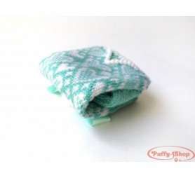 Шерстяной костюм для собак Сердечки