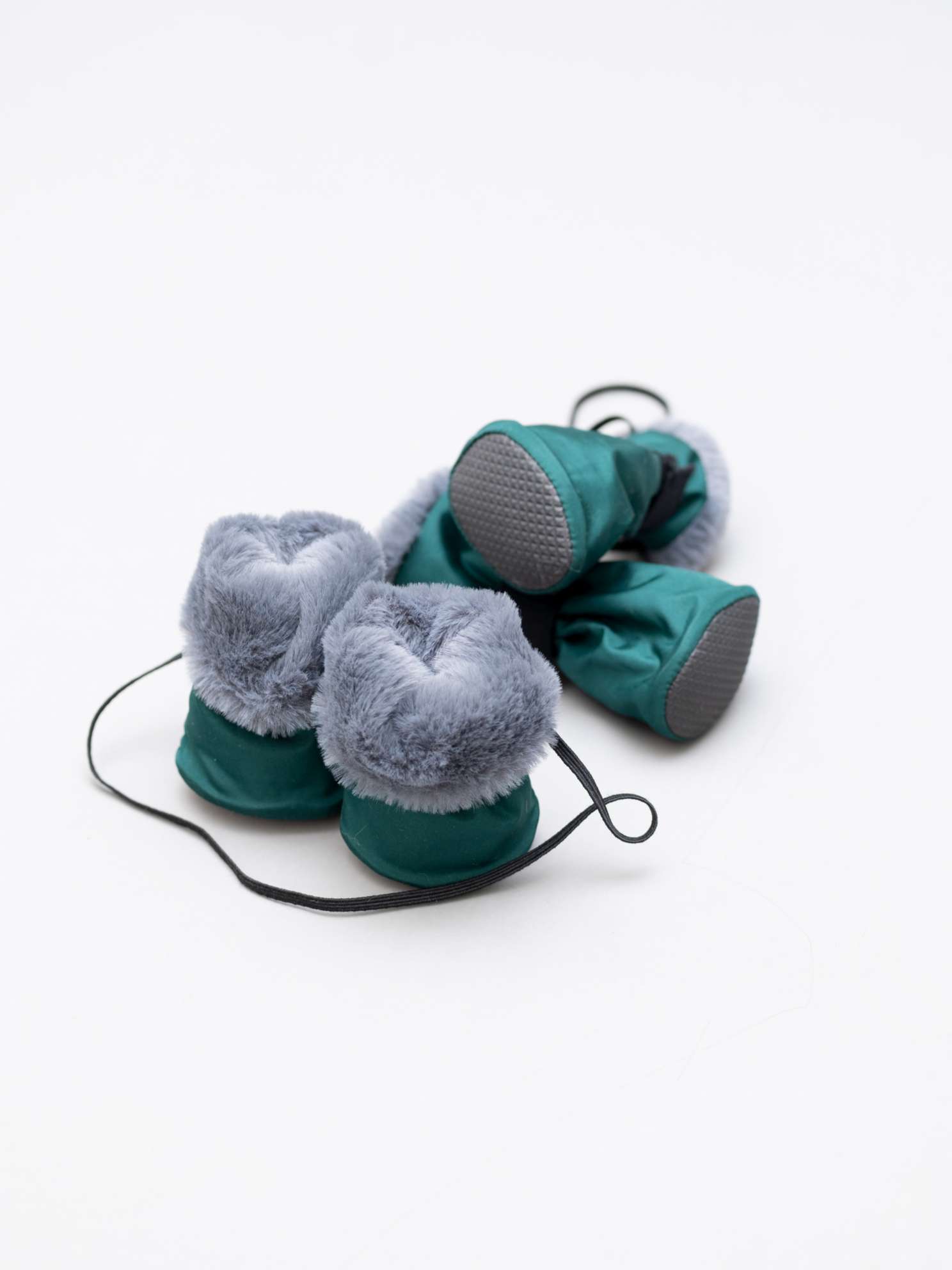 Зимние мешочки Подтяжки Изумруд 