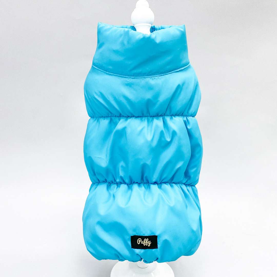 Жилетка Puffy Рич бирюзовая