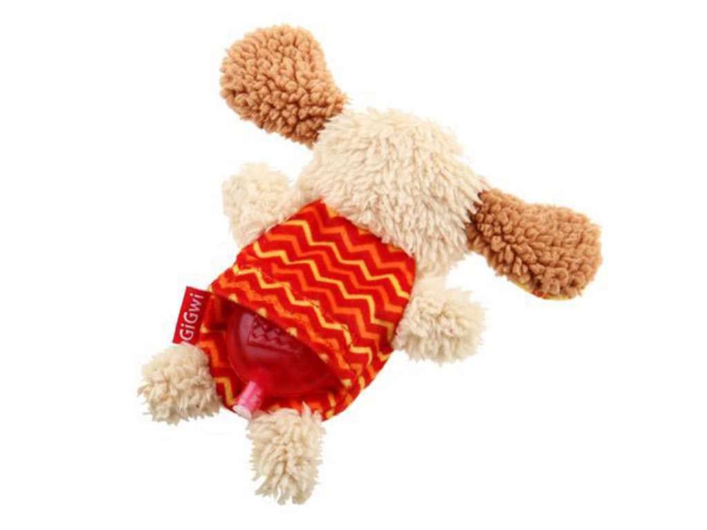 Игрушка для собак Гигви Собачка с пищалкой