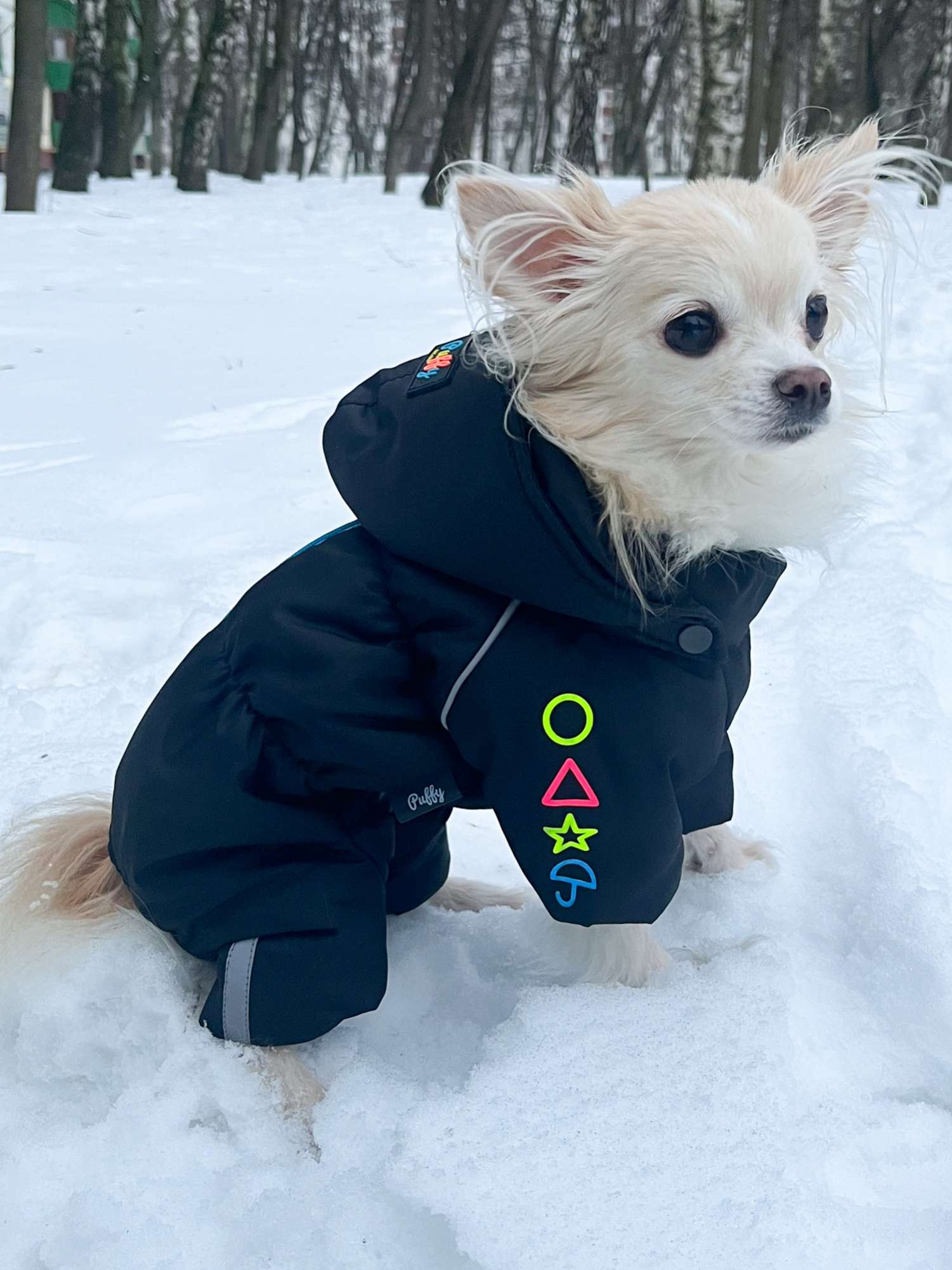 Комбинезон для собак Puffy Игра в кальмара на шелке