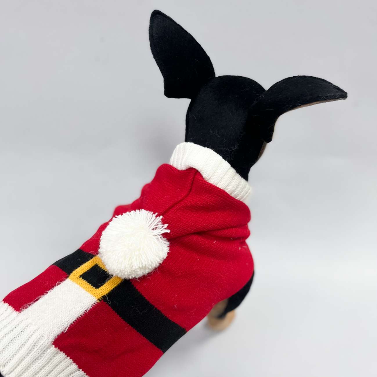 Свитер для собак с капюшоном Triol Дед Мороз