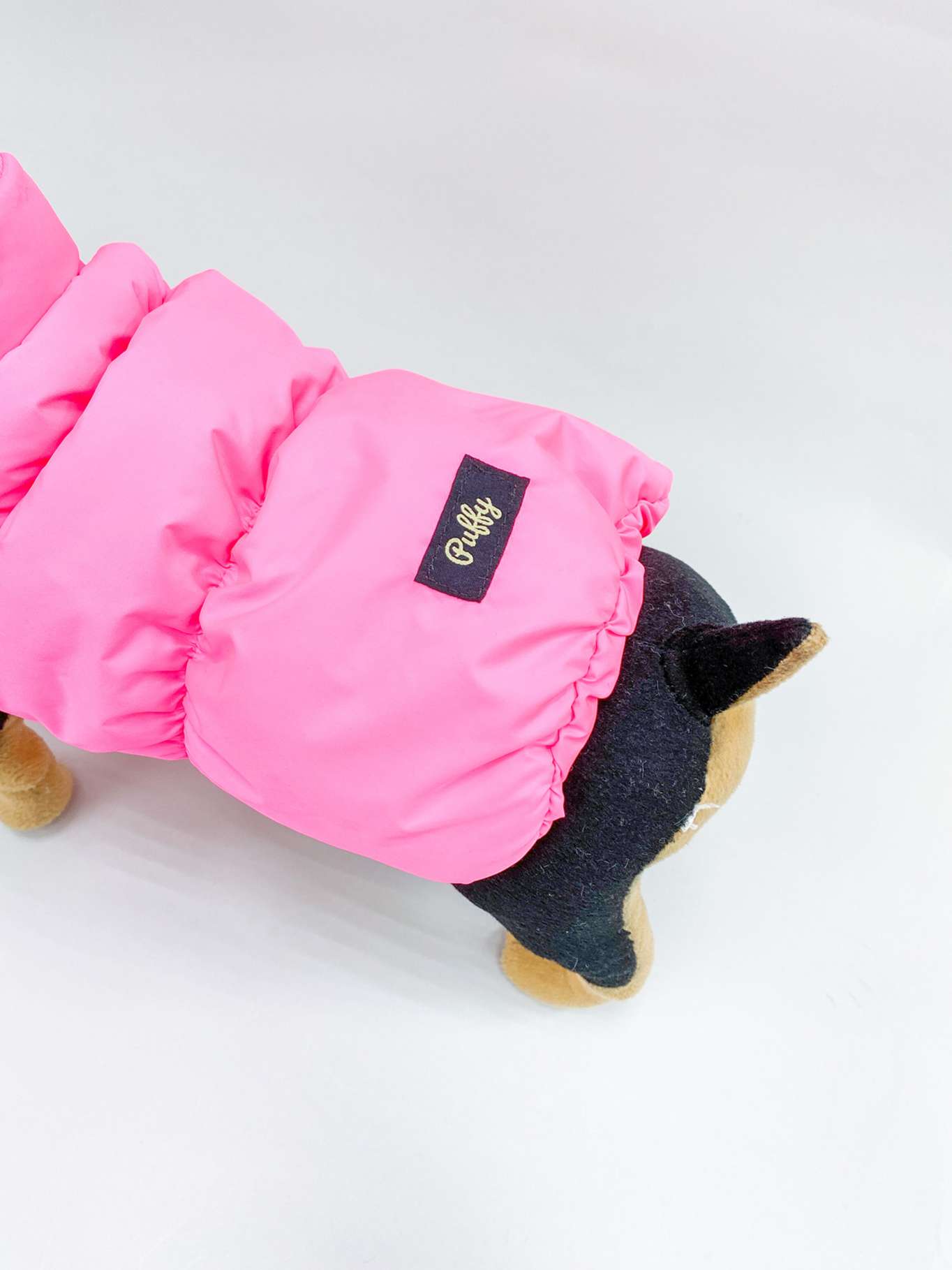 Жилетка Puffy Рич розовая