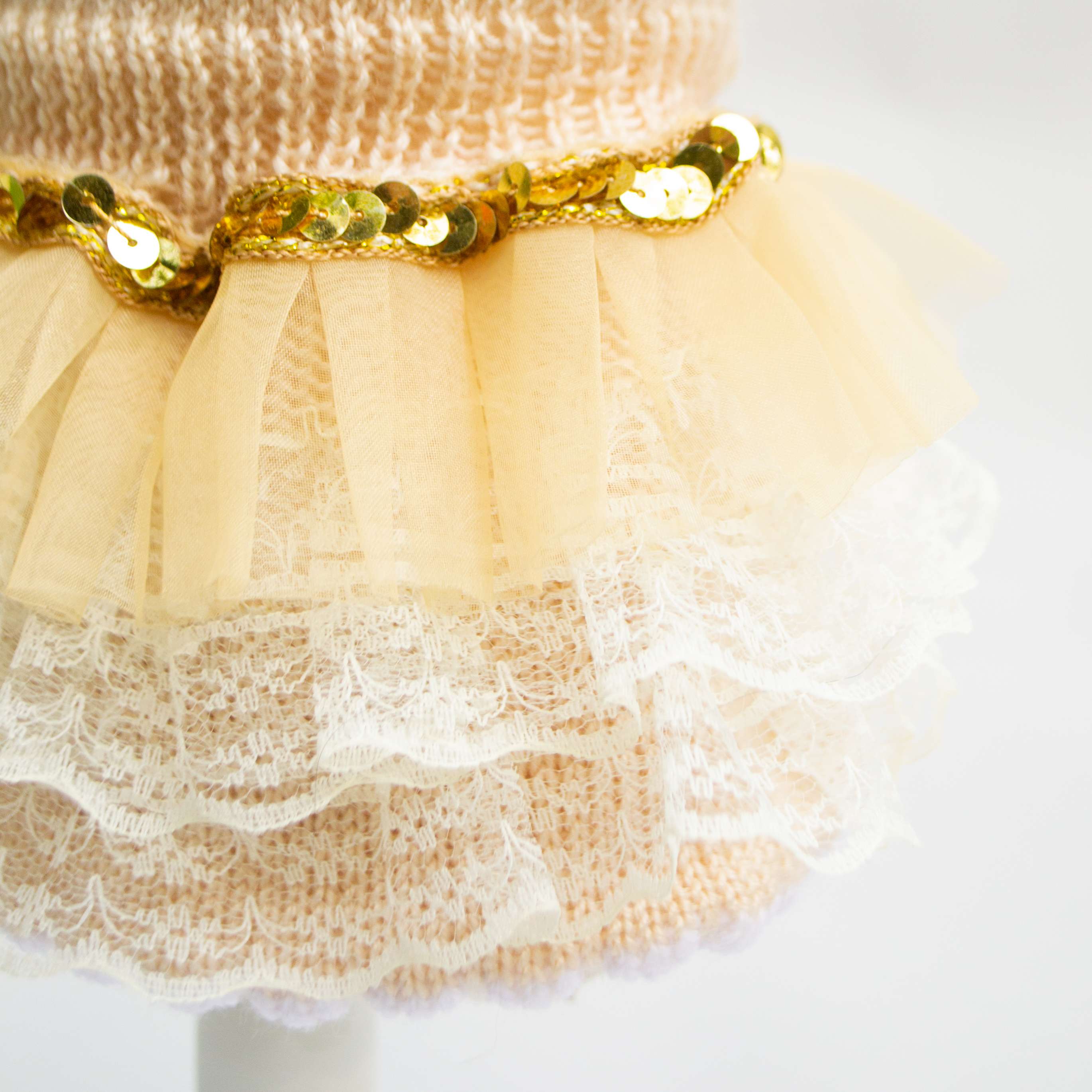 Шерстяное платье для собак Puffy Элиза