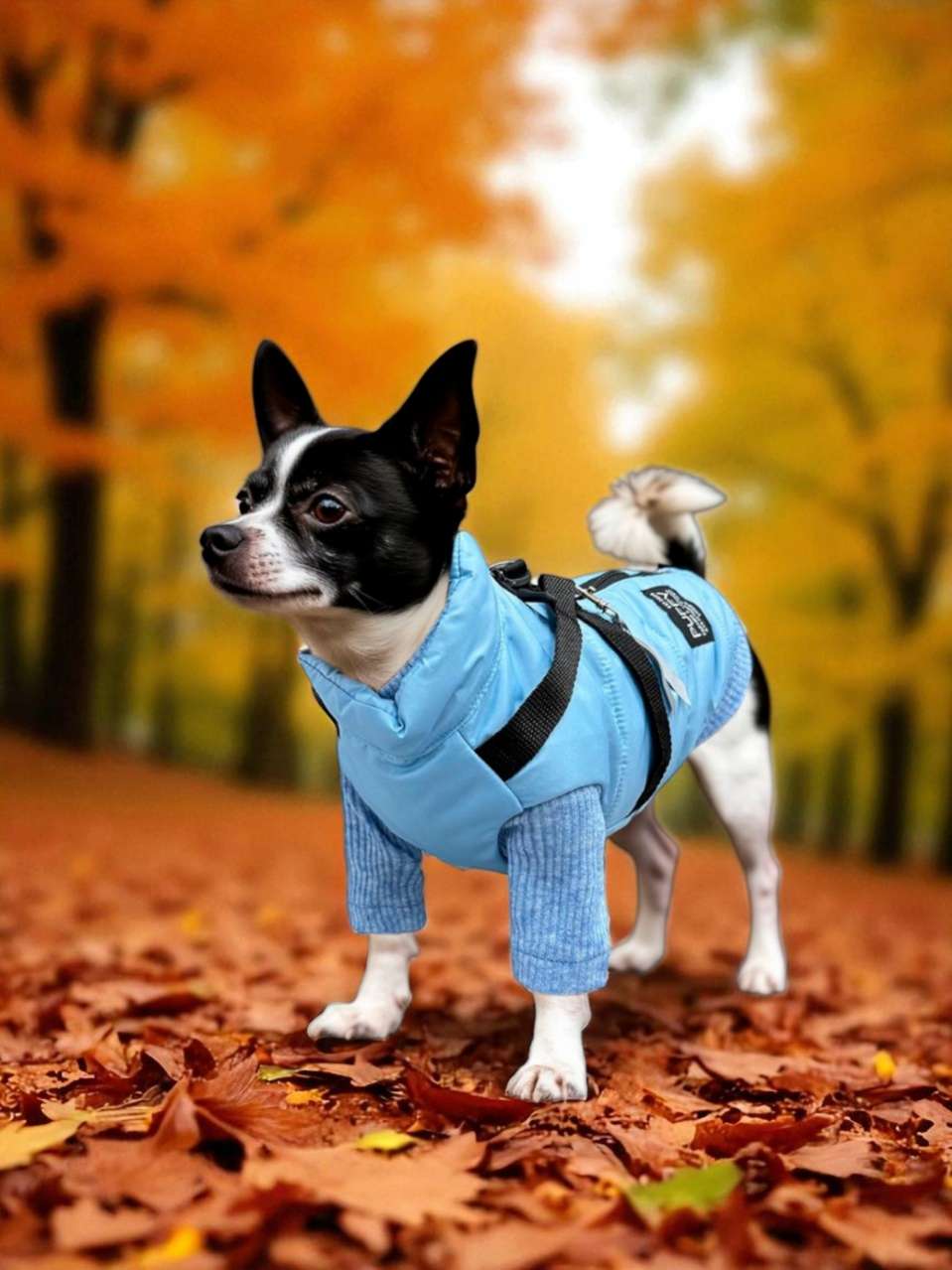 Жилетка для собак Puffy Фикс небо