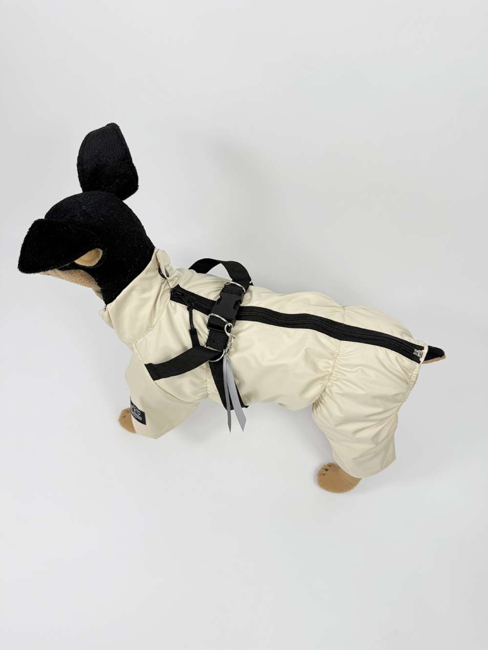 Дождевик со шлейкой Puffy Фикс Бежевый