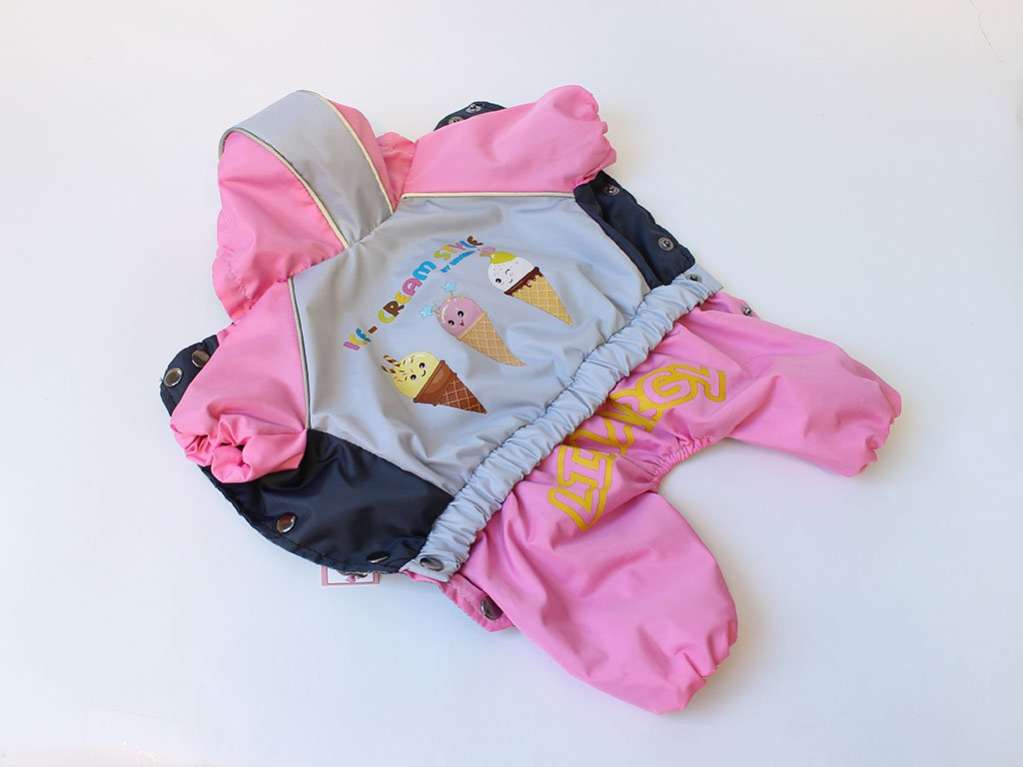 Дождевик для собаки Premium Мороженое