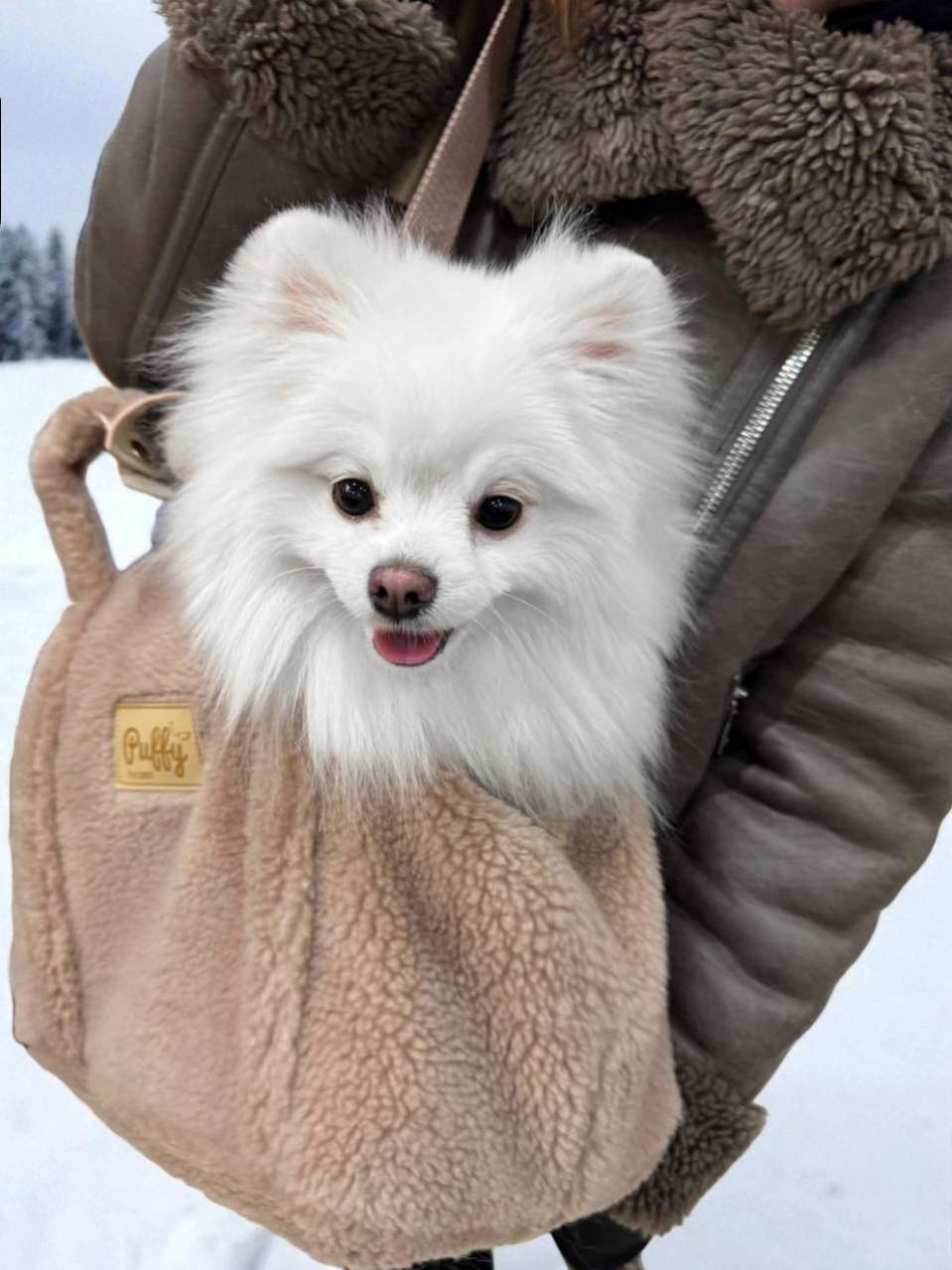 Сумка-переноска для собак PUFFY Овечка