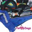 Зимний комбинезон для собак средних и крупных пород ForMyDogs Абстракция