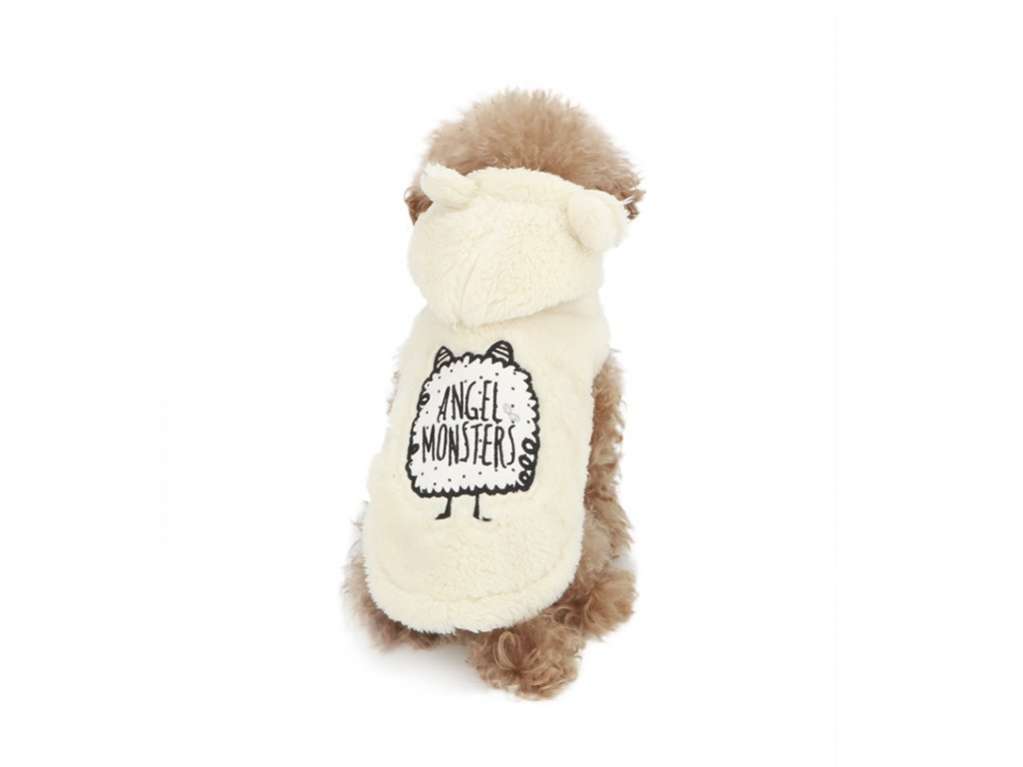Жилет для собаки меховой PuppyAngel Монстрик