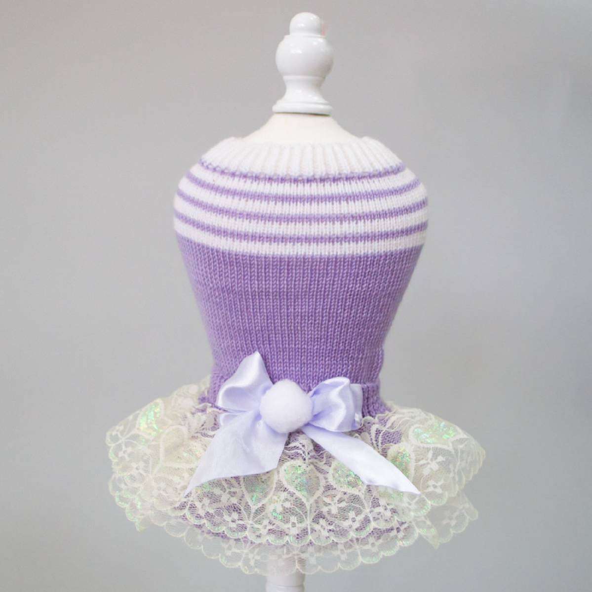 Шерстяное платье для собак Puffy Джулия