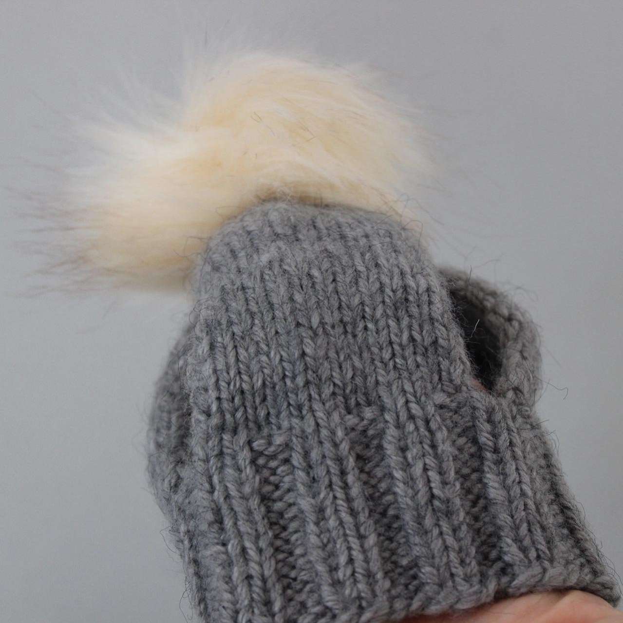 Шапка для собак Капор с открытыми ушами Puffy Snow