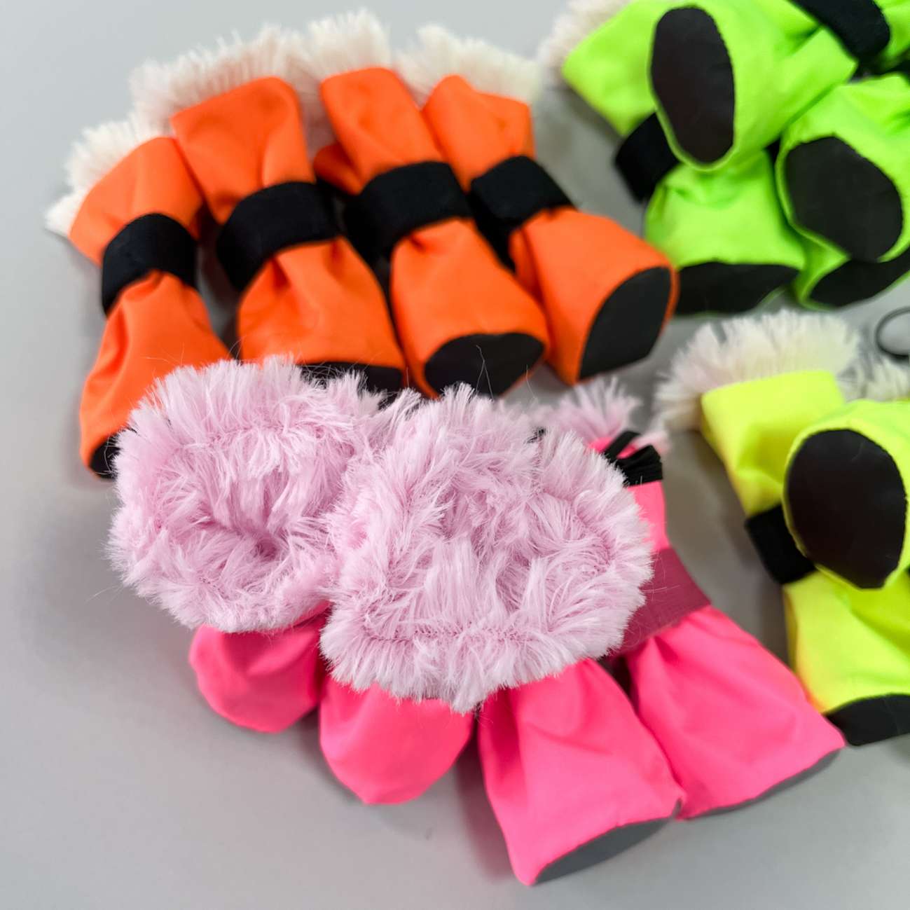 Зимняя обувь для собак Подтяжки Фреш Желтый