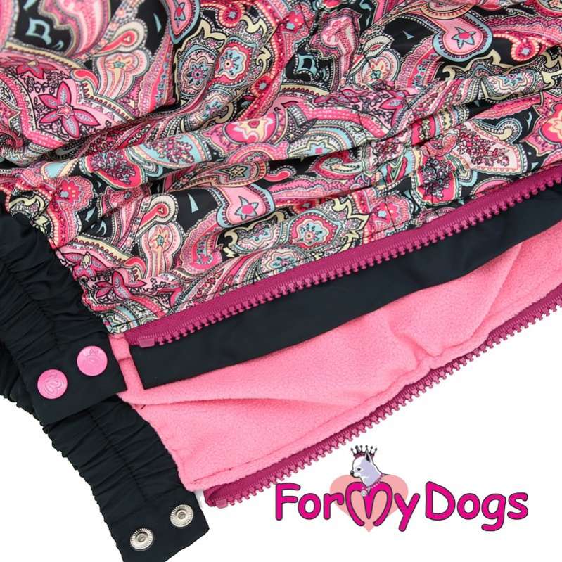 Комбинезон для таксы и корги ForMyDogs Пейсли