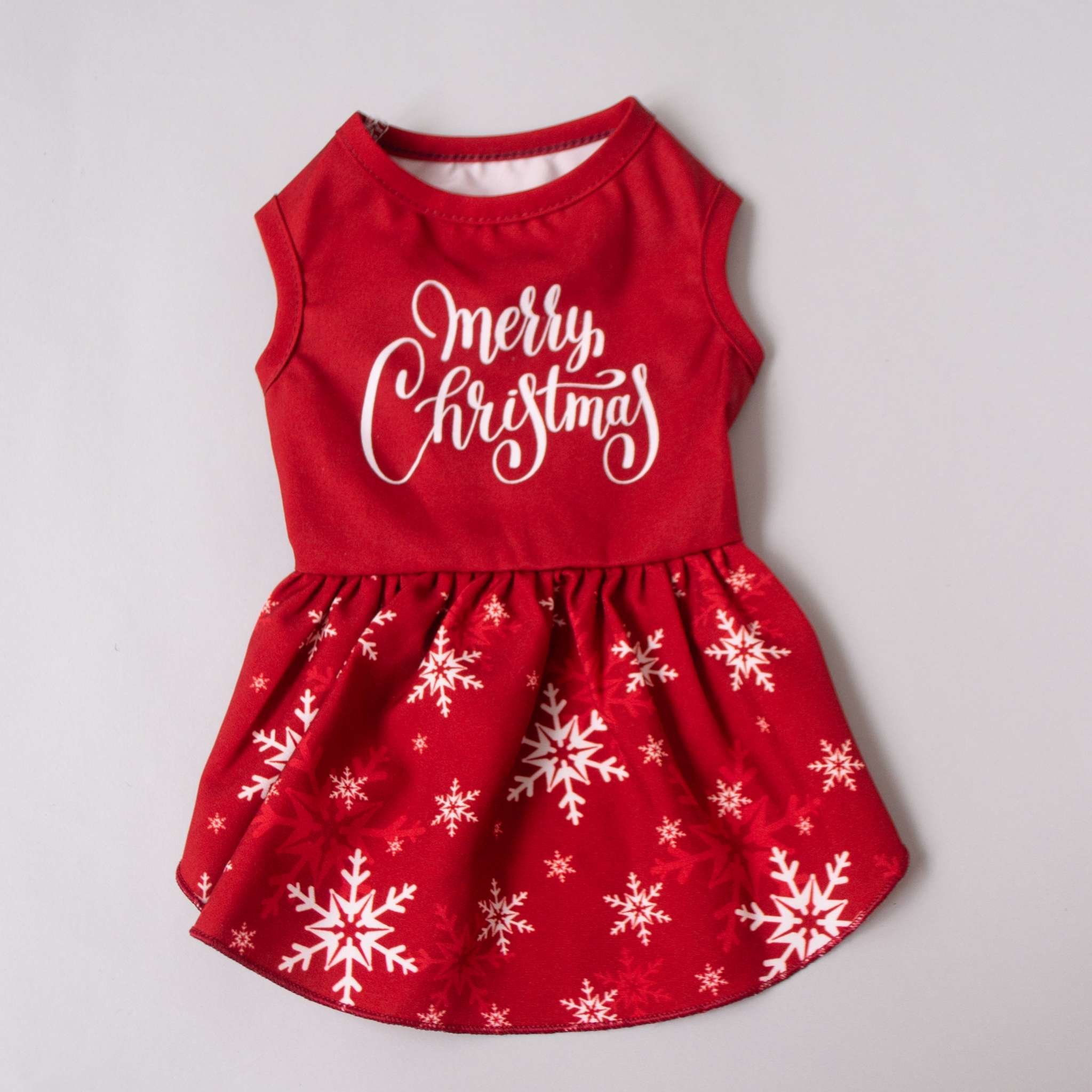 Новогоднее платье для собак Merry Christmas