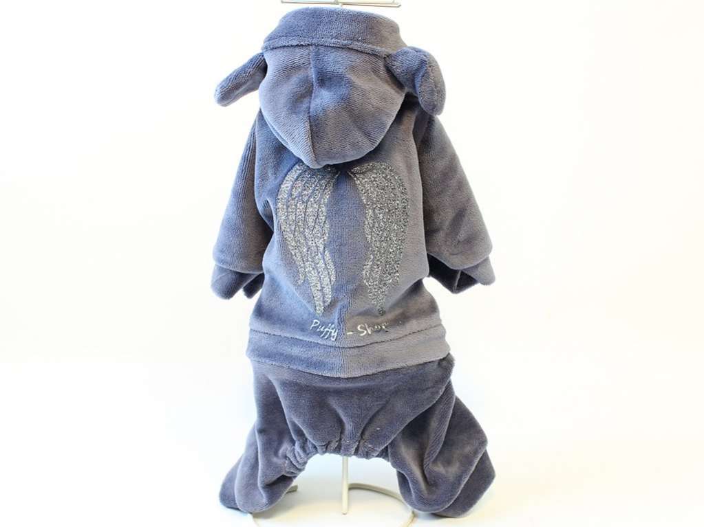 Костюм для собак велюровый Puffy Angel