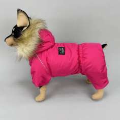 Комбинезон Puffy Аляска на шёлке малина