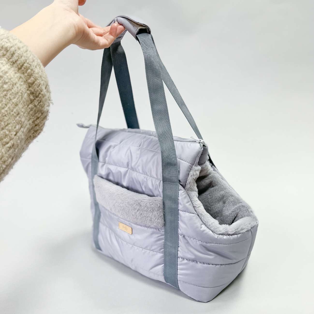 Сумка для собак Puffy Дакота серая