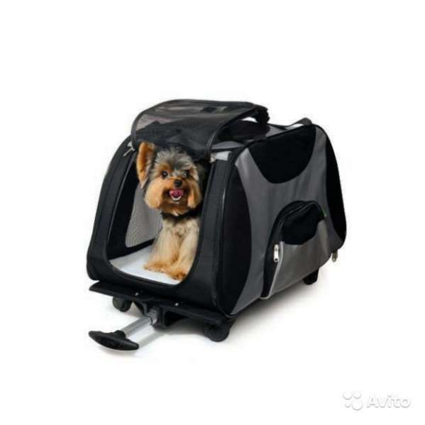 Чемодан для собак на колесах Комфорт