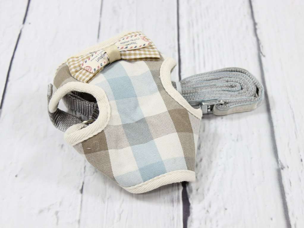 Шлейка с поводком для собак Pet Bonjour