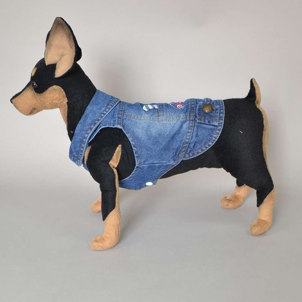 Джинсовка для собак Pet Зайка