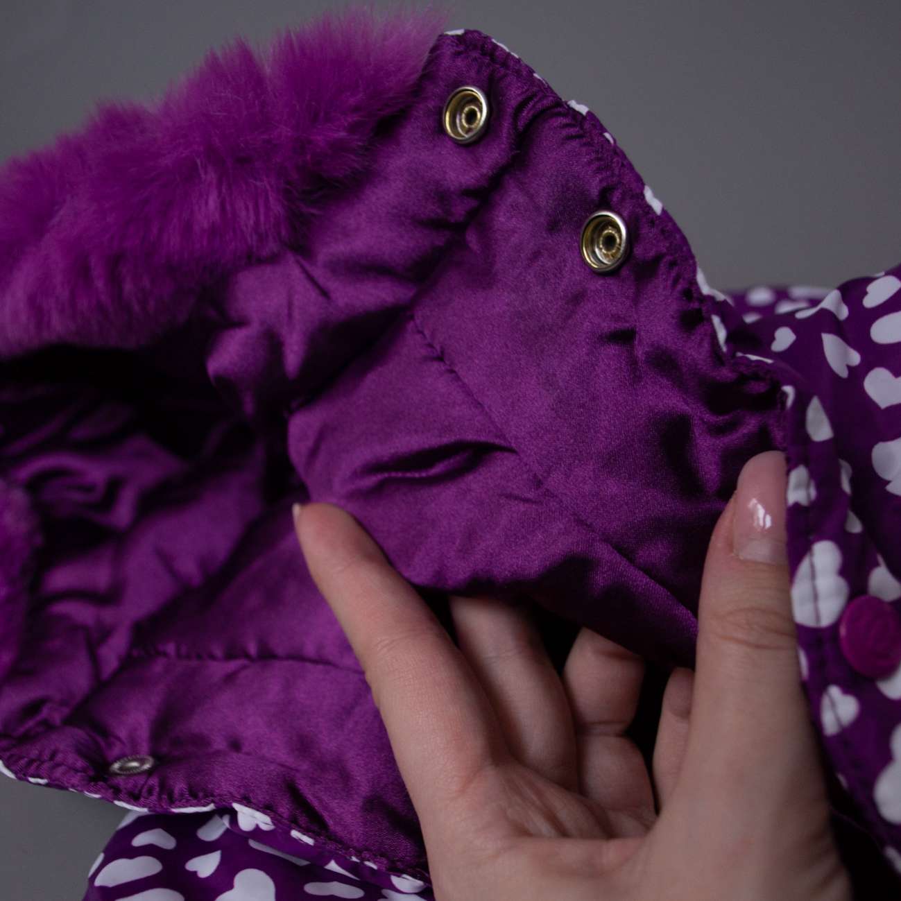 Зимний комбинезон для собак ForMyDogs Любовь на шелке