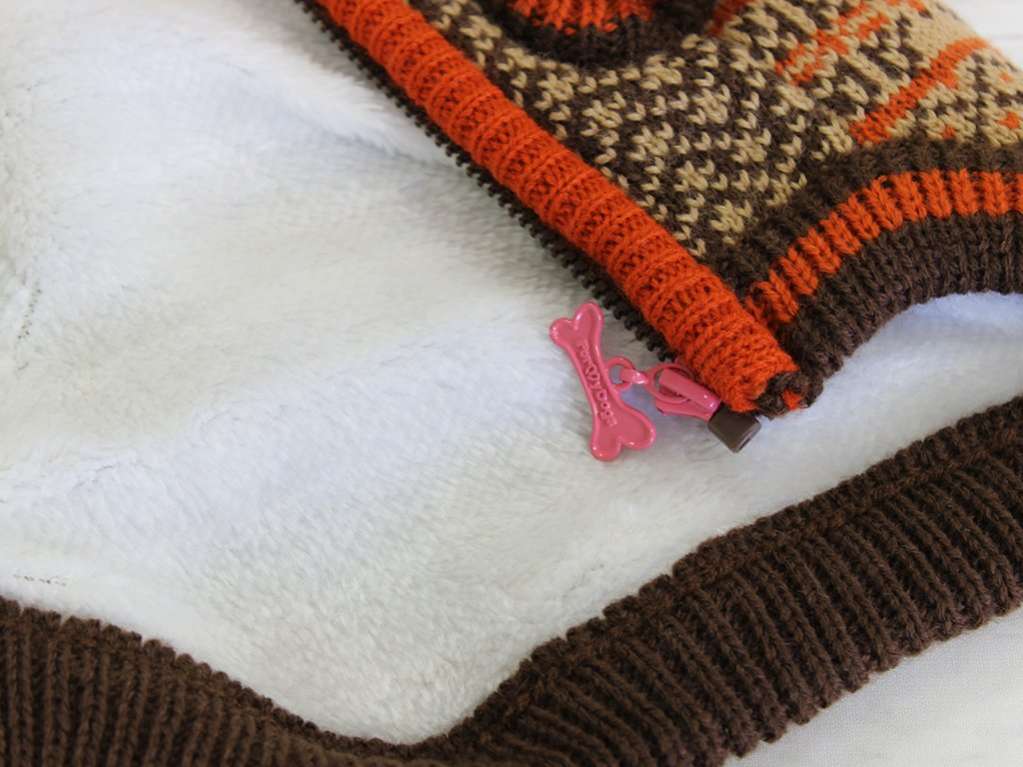 Куртка для собаки Свитер ForMyDogs Браун