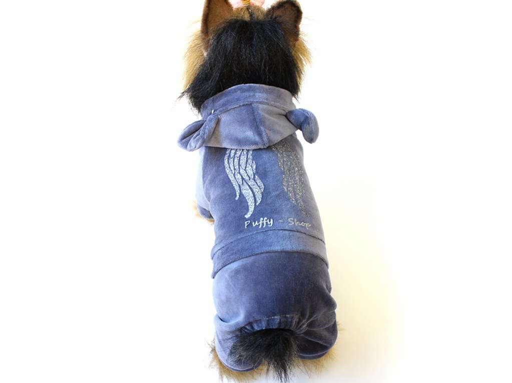 Костюм для собак велюровый Puffy Angel