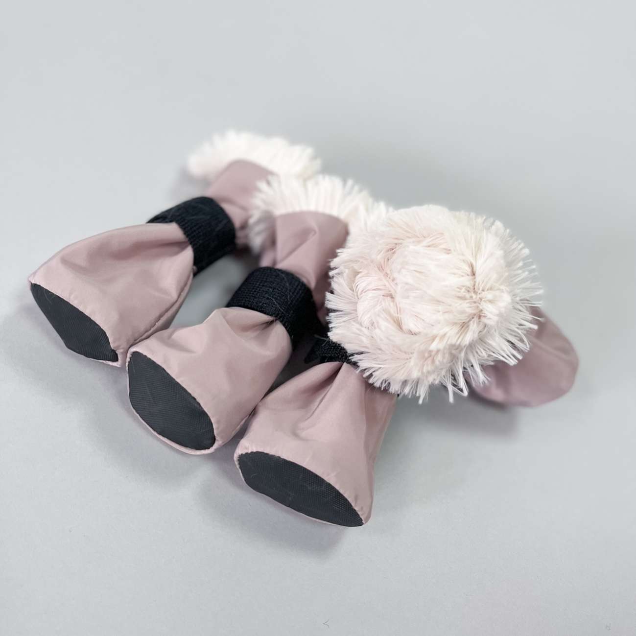 Зимняя обувь для собак Подтяжки Латте