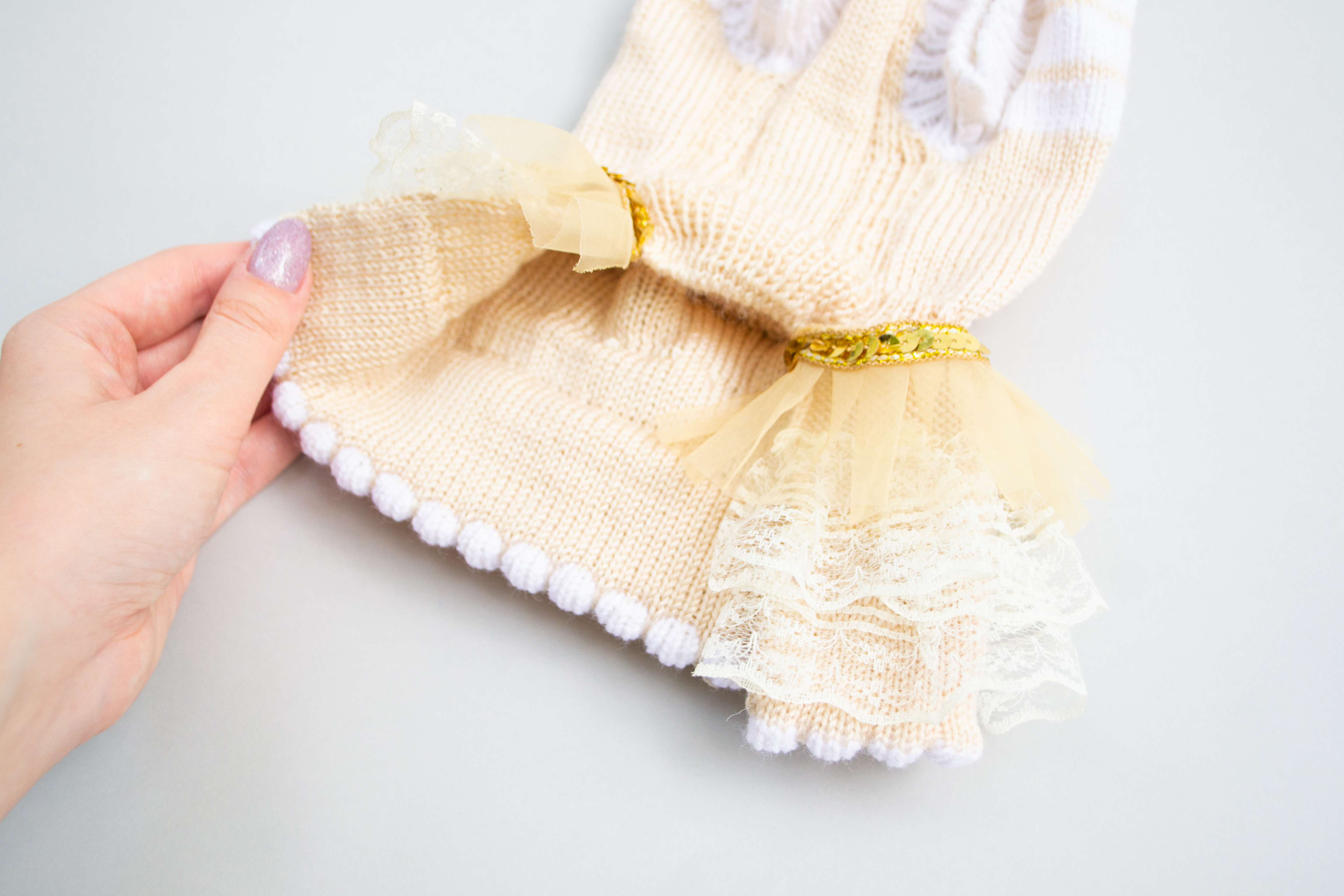 Шерстяное платье для собак Puffy Элиза