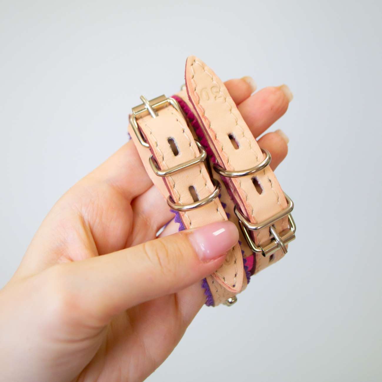 Кожаный ошейник для собак Фауст