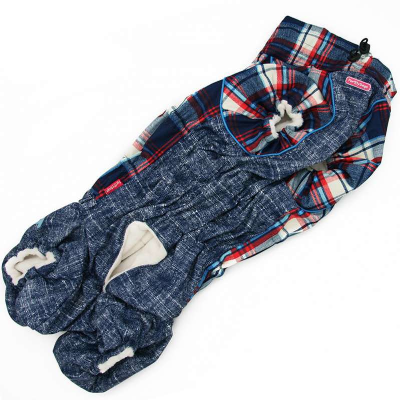 Комбинезон для собак на длинную спину ForMyDogs Лесоруб