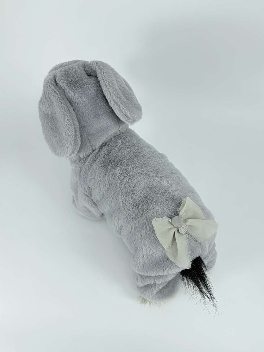 Комбинезон-шубка Puffy Зайка серый