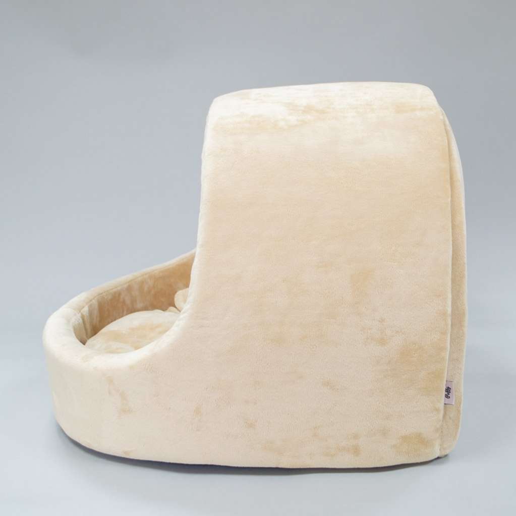 Домик для собаки круглый Puffy Миндаль