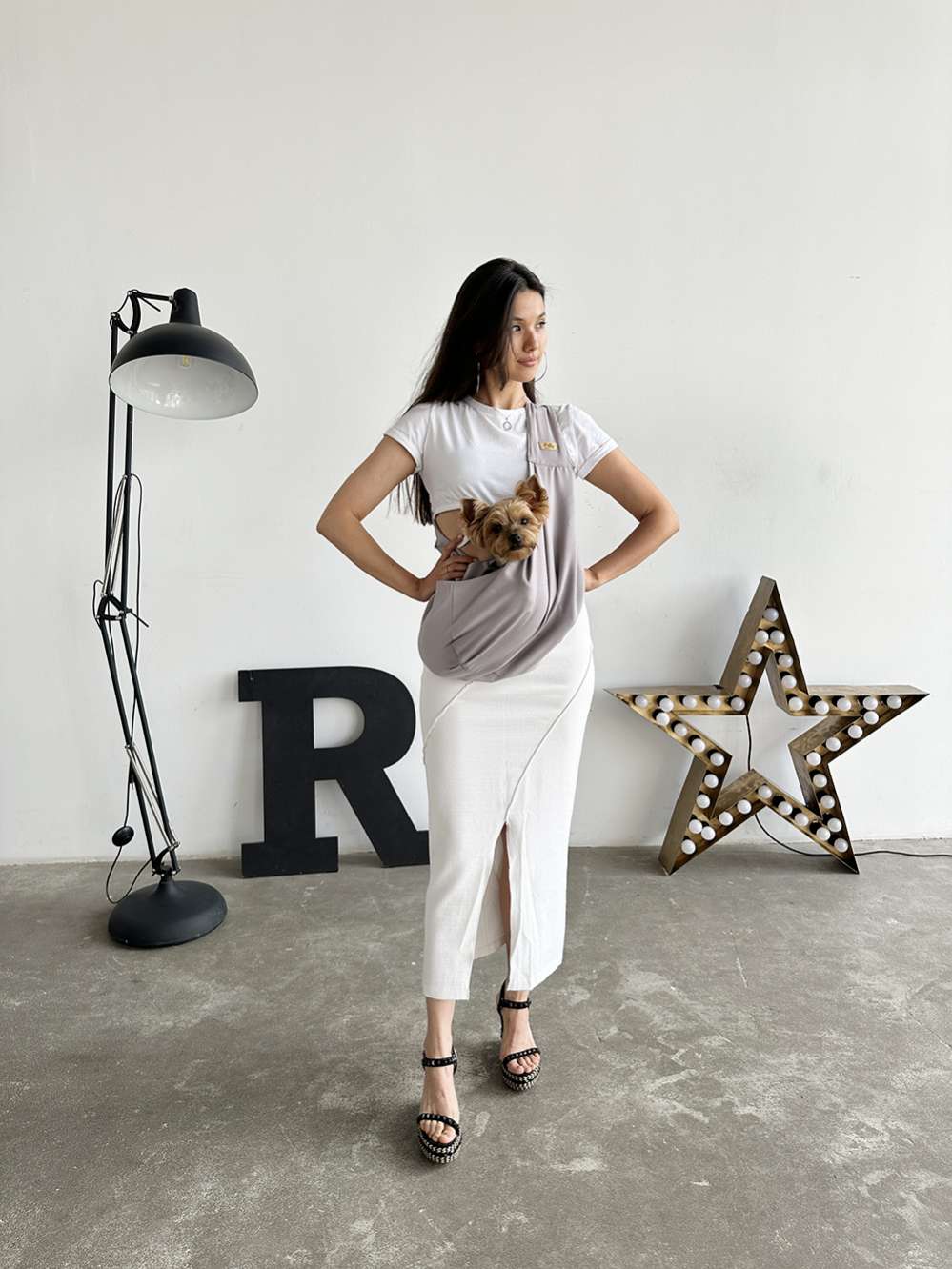 Сумка для собак Гамак Puffy Трюфель летняя