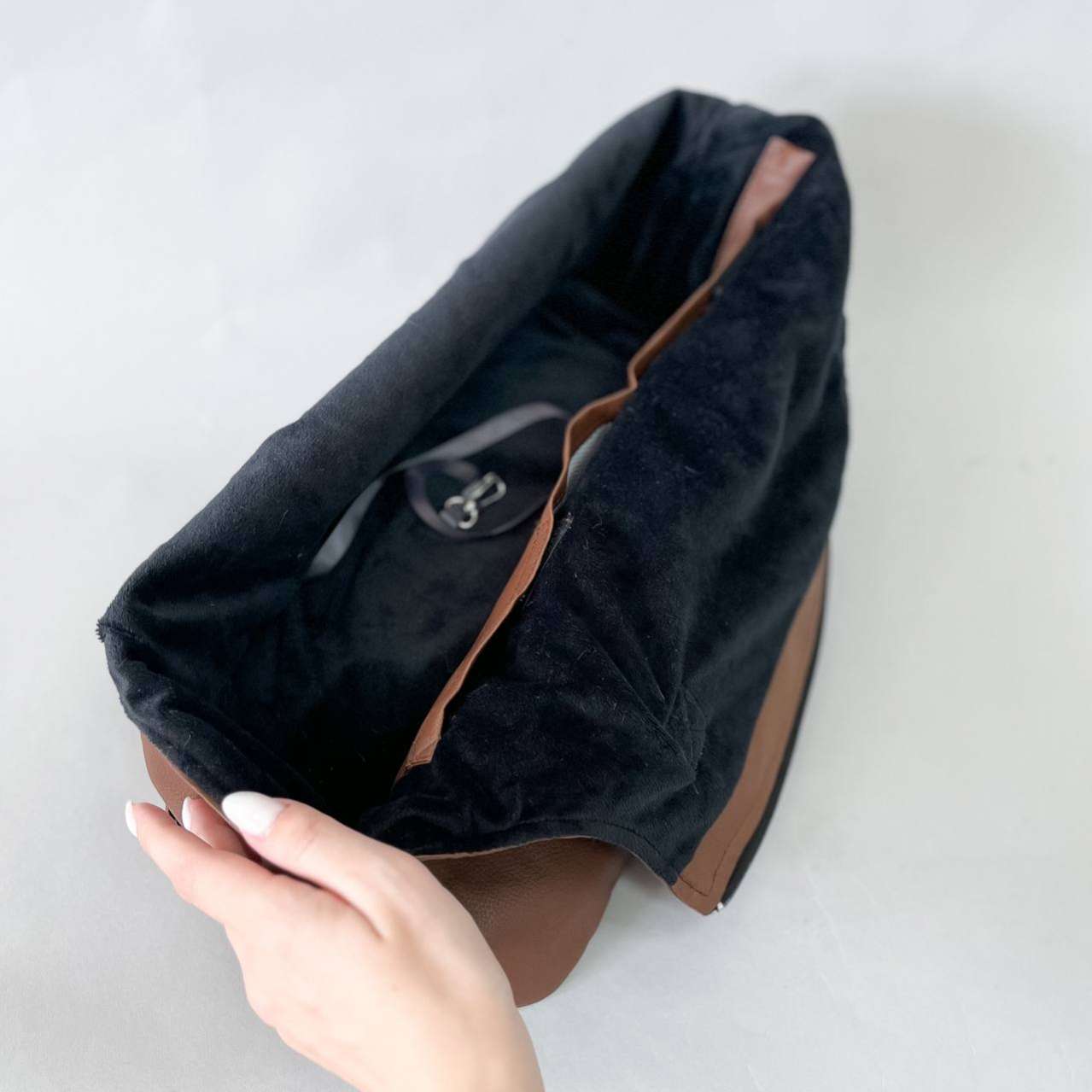 Сумка для собак кожаная Puffy Хоуп