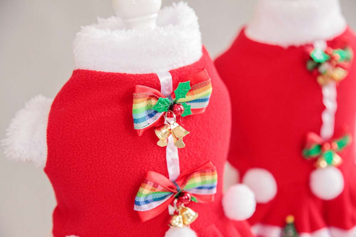 Новогоднее платье для собак Pet Монро
