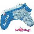 Комбинезон для собак на широкую грудь ForMyDogs Васильки