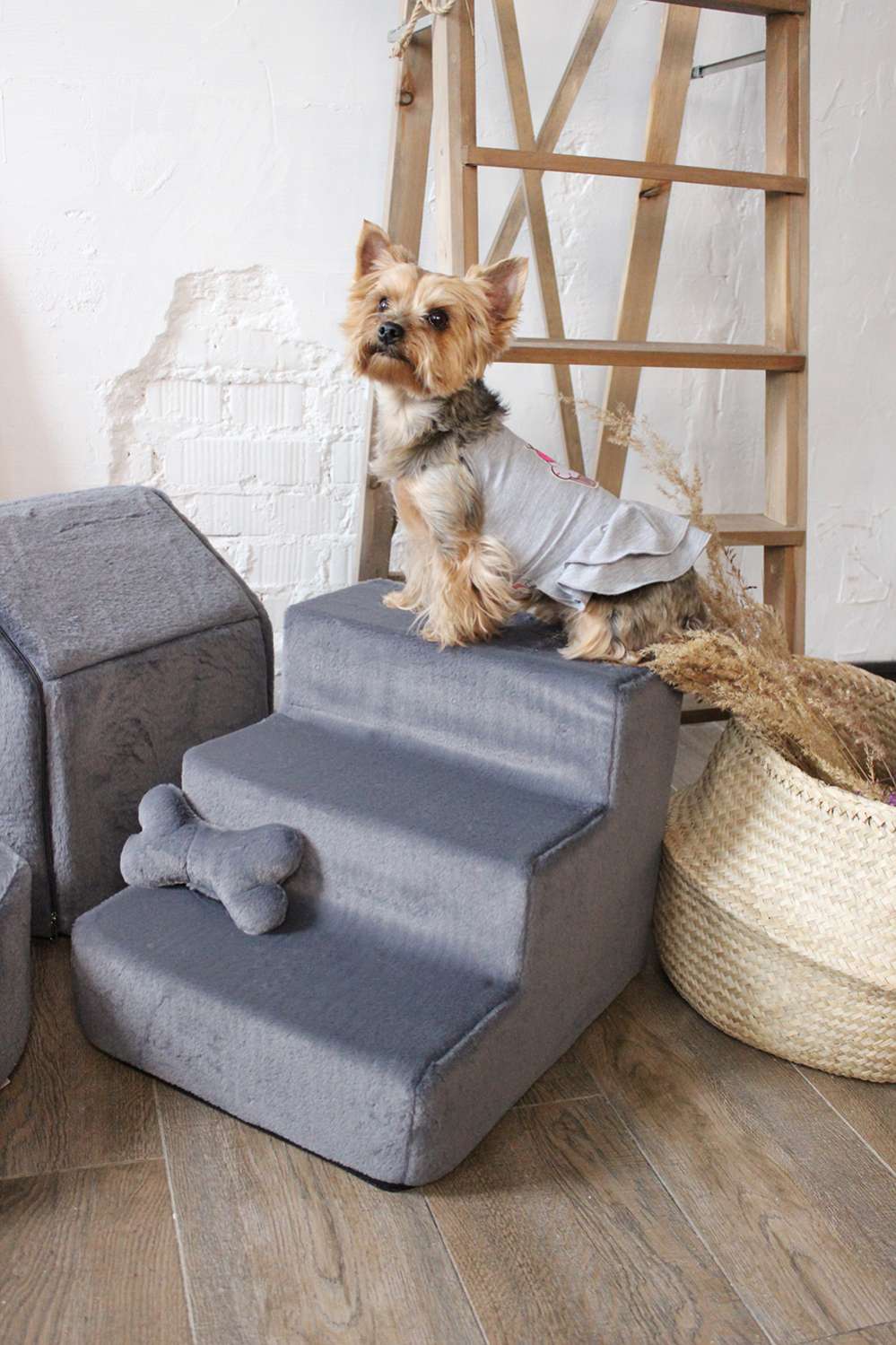 Домик для собаки круглый Puffy Маренго