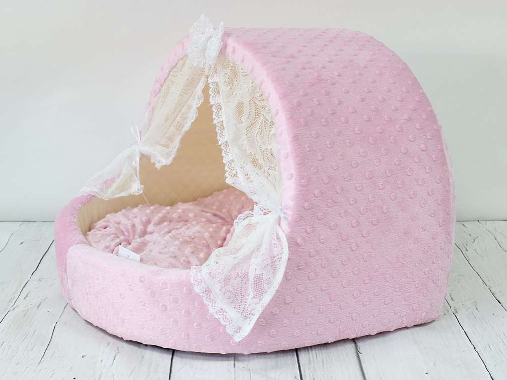 Домик для собаки со шторками Puffy Лилия