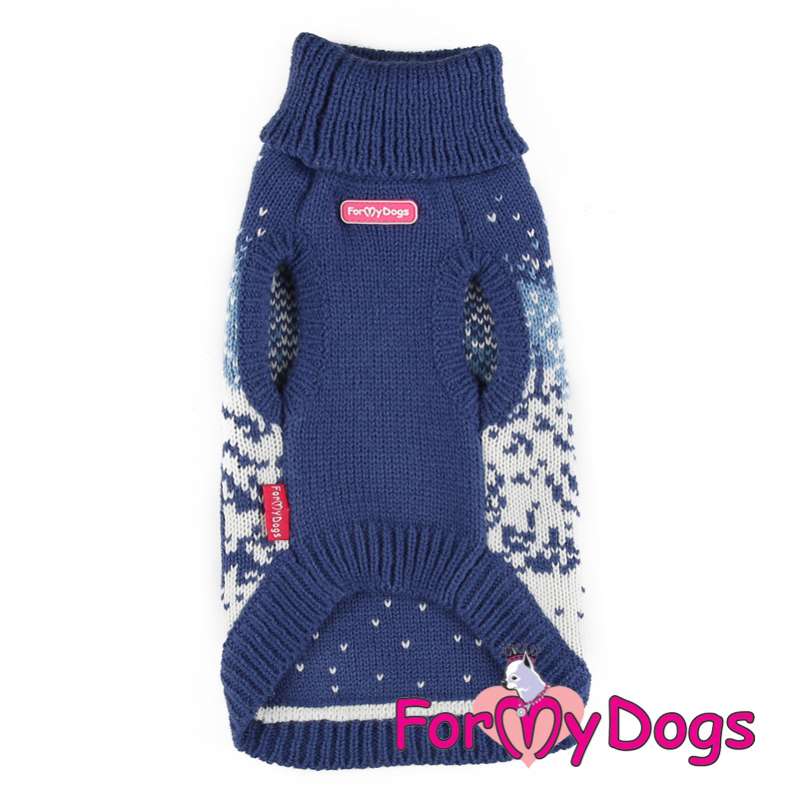 Свитер для собак ForMyDogs Зимний лес